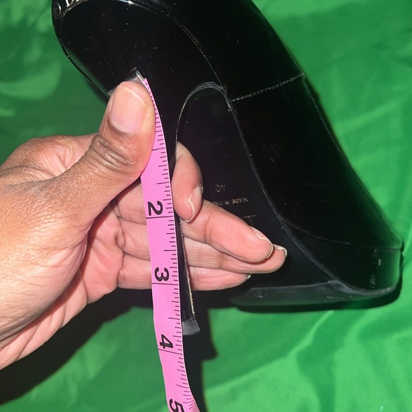 Preloved Dior Elegant Black Peep-Toe Heels size 40 - Picture 11 of 16